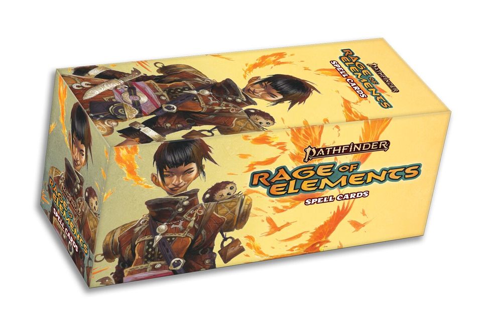 Pathfinder 2E: Rage of Elements Spell Cards VO image
