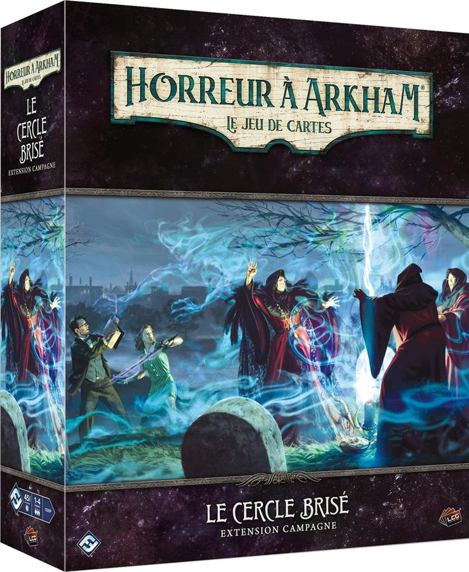 Horreur à Arkham Le jeu de cartes : Le Cercle Brisé (Extension Campagne) image