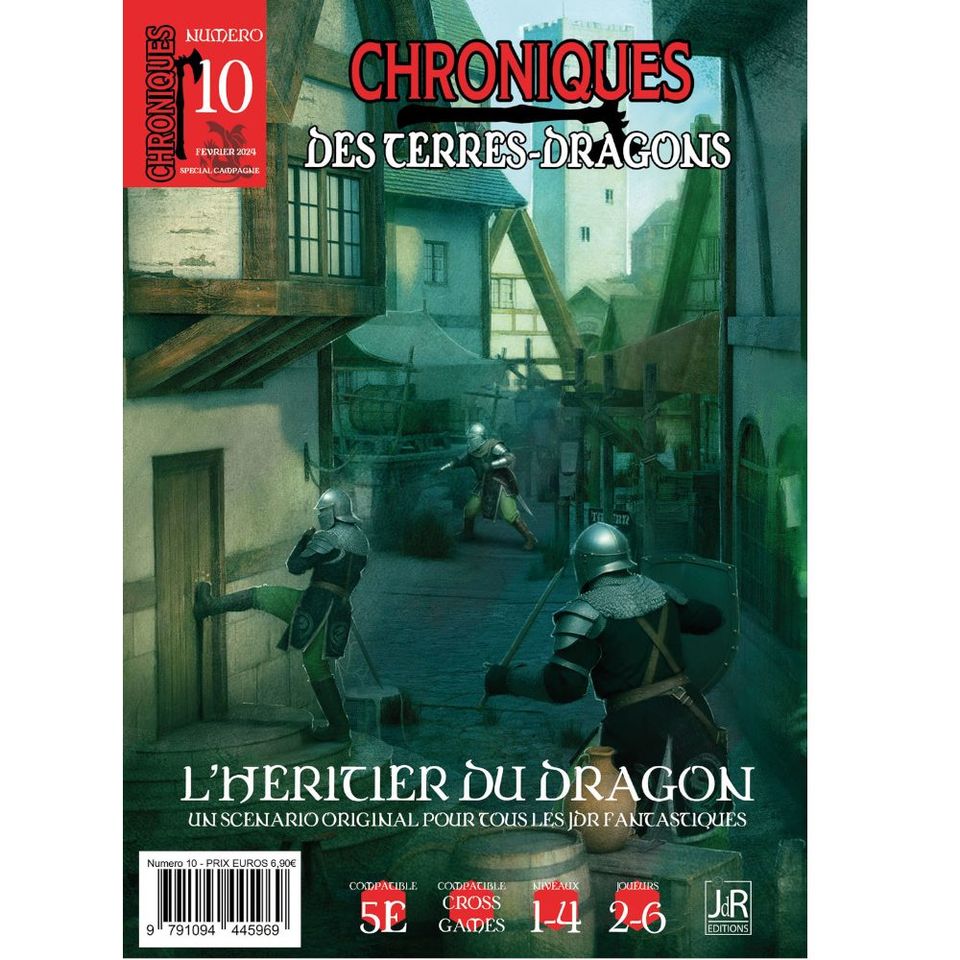 Chroniques des Terres-Dragons N°10 : L’héritier du dragon image