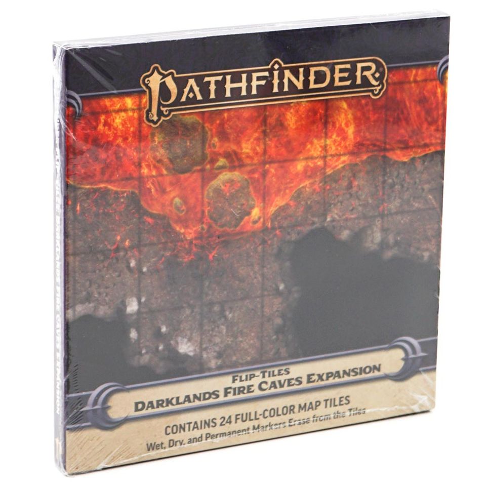 Pathfinder Flip-Tiles: Darklands Fire Caves Expansion image