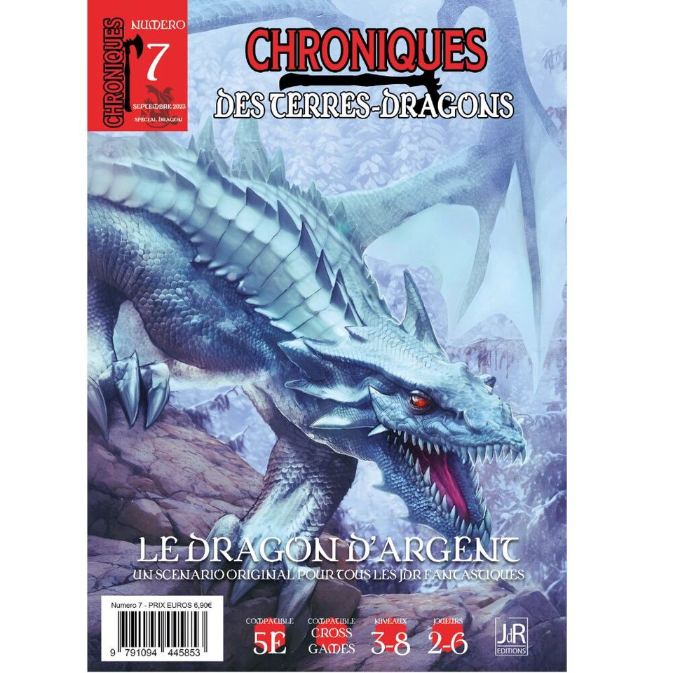 Chroniques des Terres-Dragons N°7 : Le dragon d'argent image