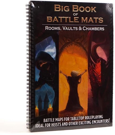 Big Book Of Battle Mats: Stanze, Volte E Camere Per Giochi Da Tavolo