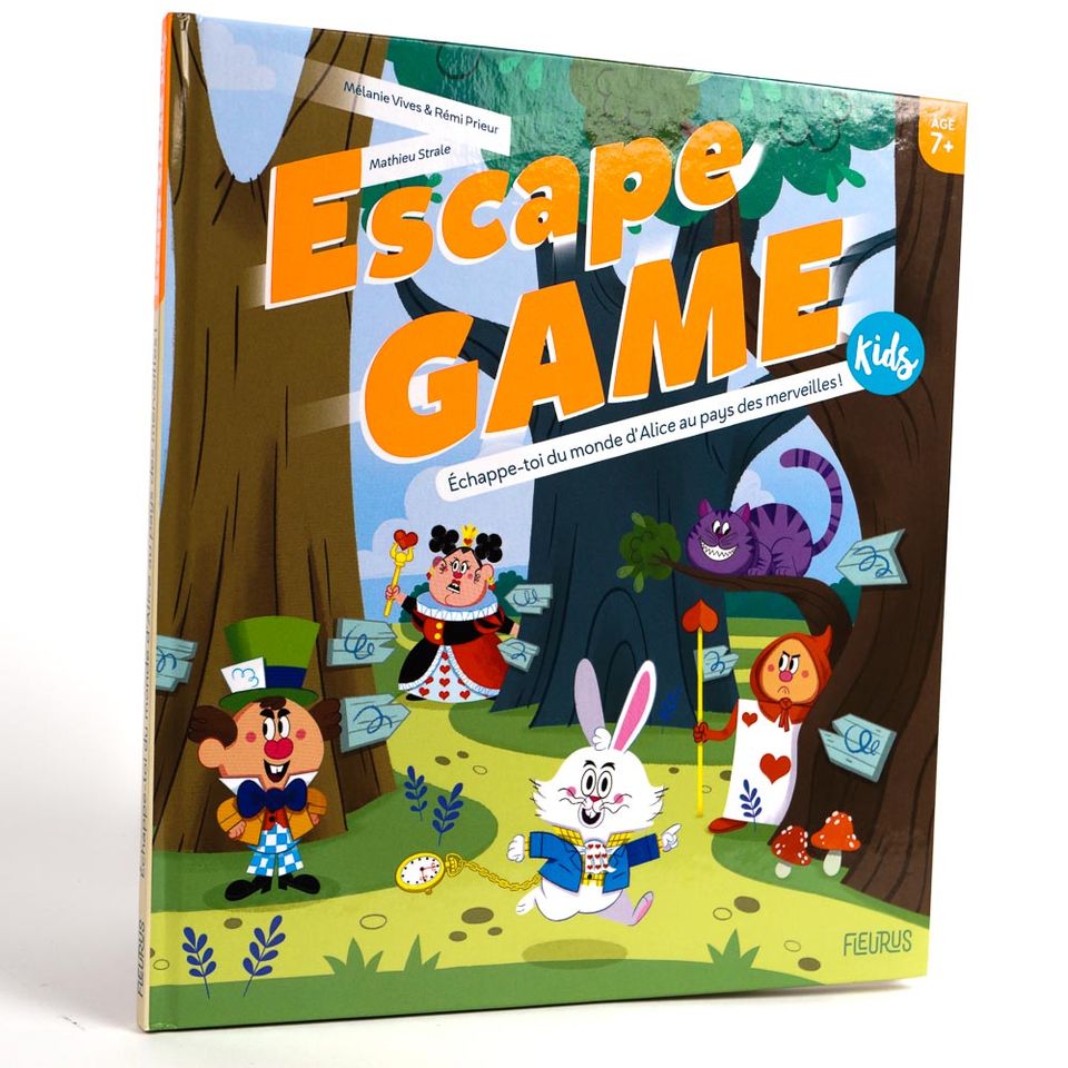 Escape Game Kids 01 : Echappe-toi du monde d’Alice... ! image