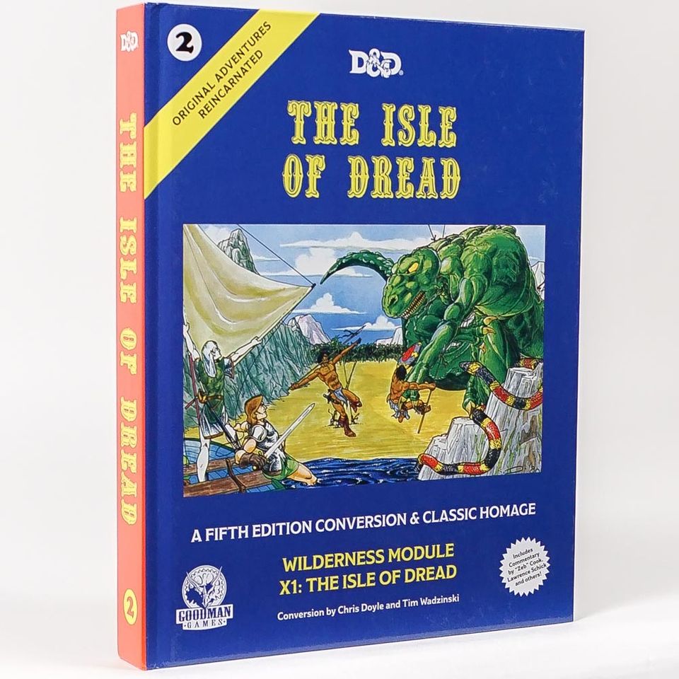 D&D Original Adventures Reincarnated #2: The Isle of Dread VO image