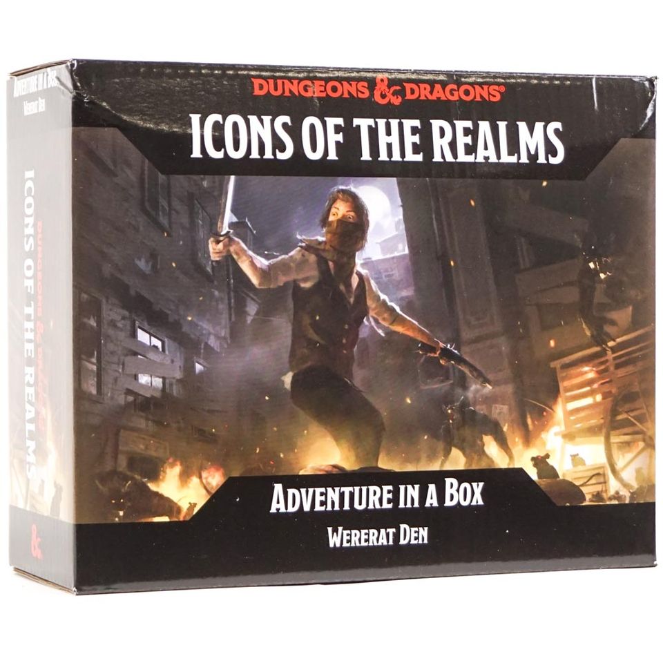 D&D Icons of the Realms: Adventure in a box - Wererat Den image