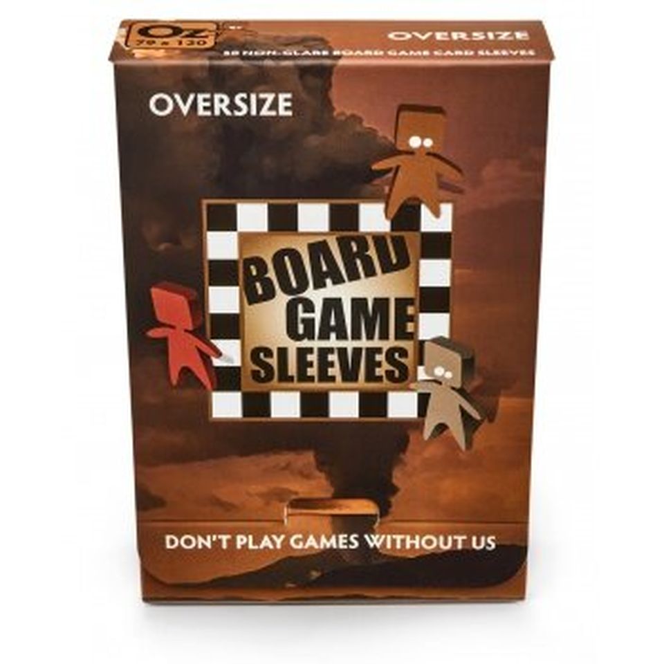 Protège-cartes - Board Game Sleeves anti-reflet - Oversize (82x124mm) image