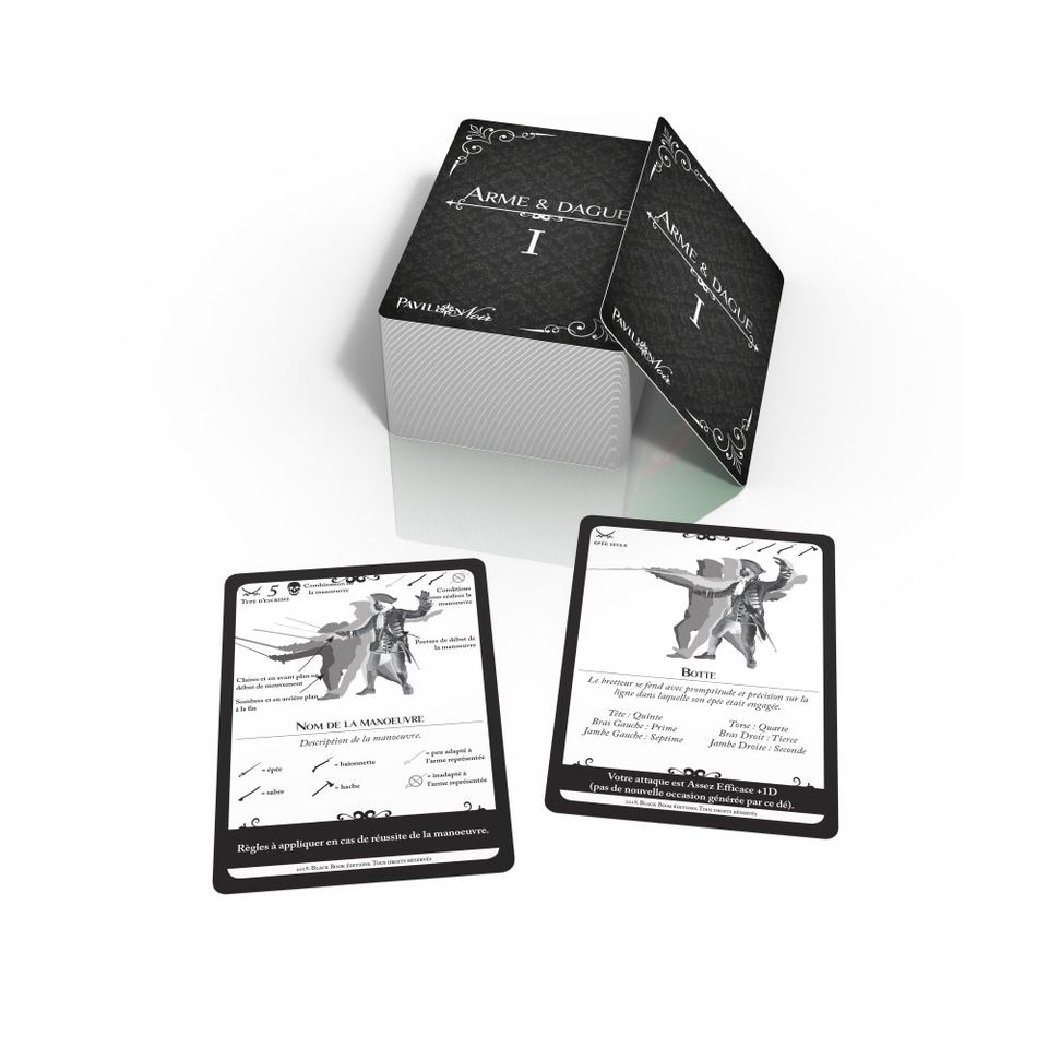Pavillon Noir 2 - Cartes d'escrime (deluxe) - Petit paquet image