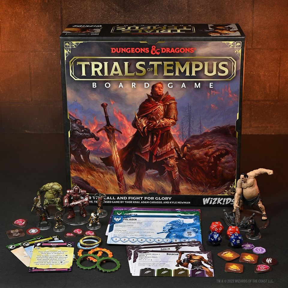 D&D: Trials of Tempus Boardgame Premium Edition VO image