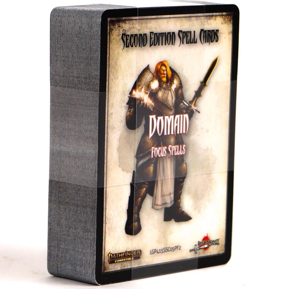 Pathfinder Second Edition Spell Cards: Domain Spell Card Set VO image