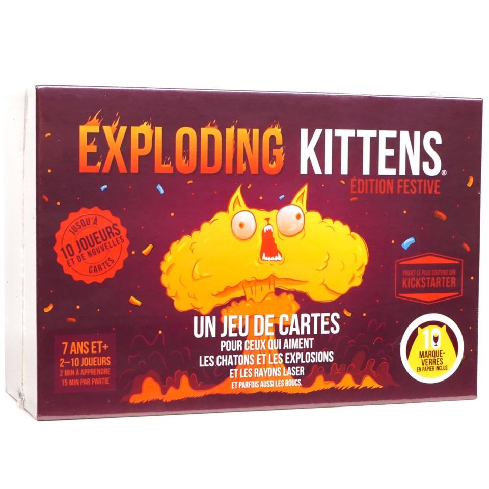 Exploding Kittens : Edition Festive image