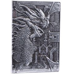 Carnet de note Dragon - Argent