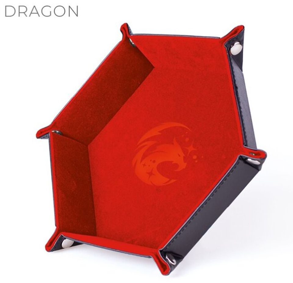 Piste à dés - Dragon Flamboyant : Hexagonale Rouge image