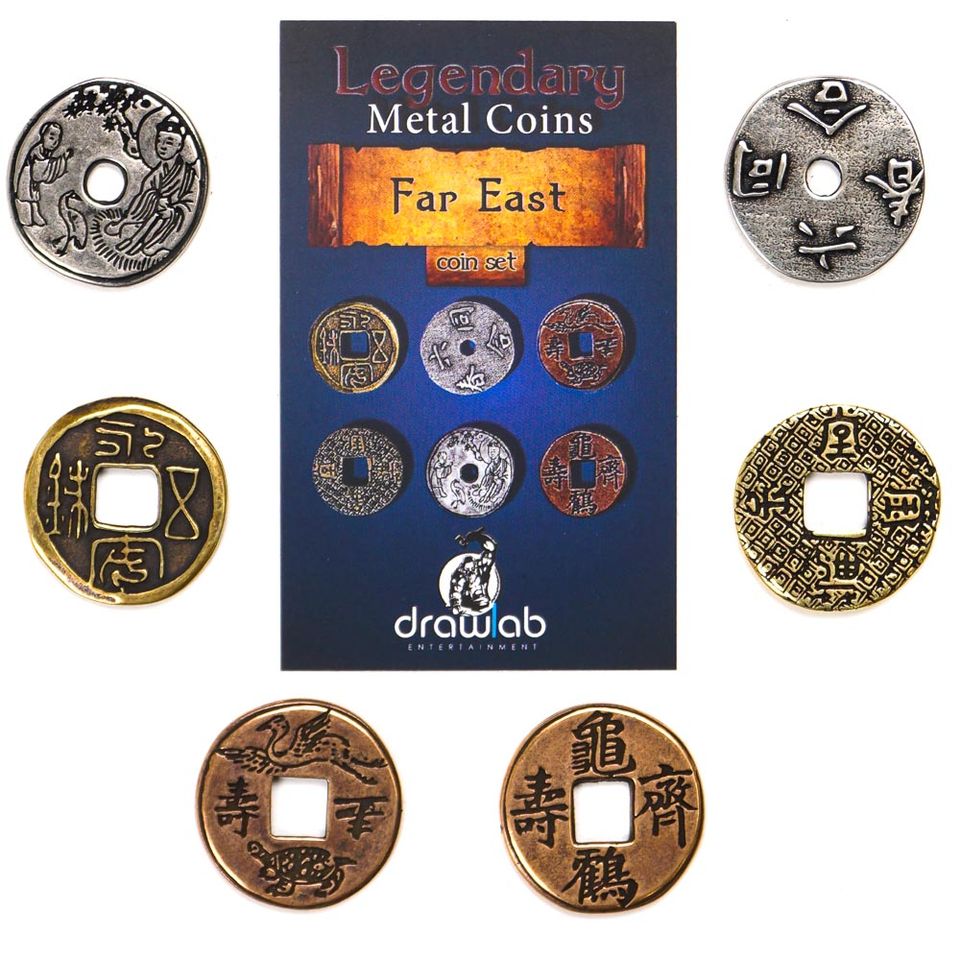 Legendary Metal Coins - Far East coin set image