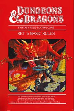 Dungeons & Dragons : Poster "boite rouge"