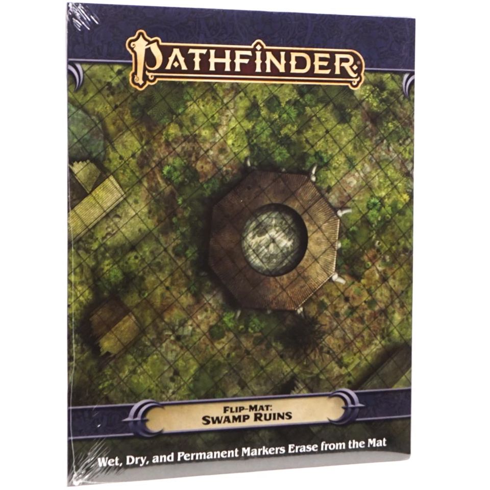 Pathfinder Flip-Mat: Swamp ruins image