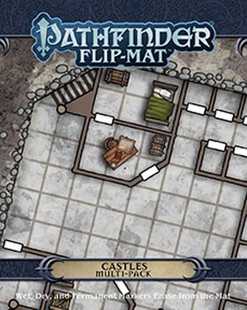 Pathfinder Flip-Mat: Castles Multi-Pack image