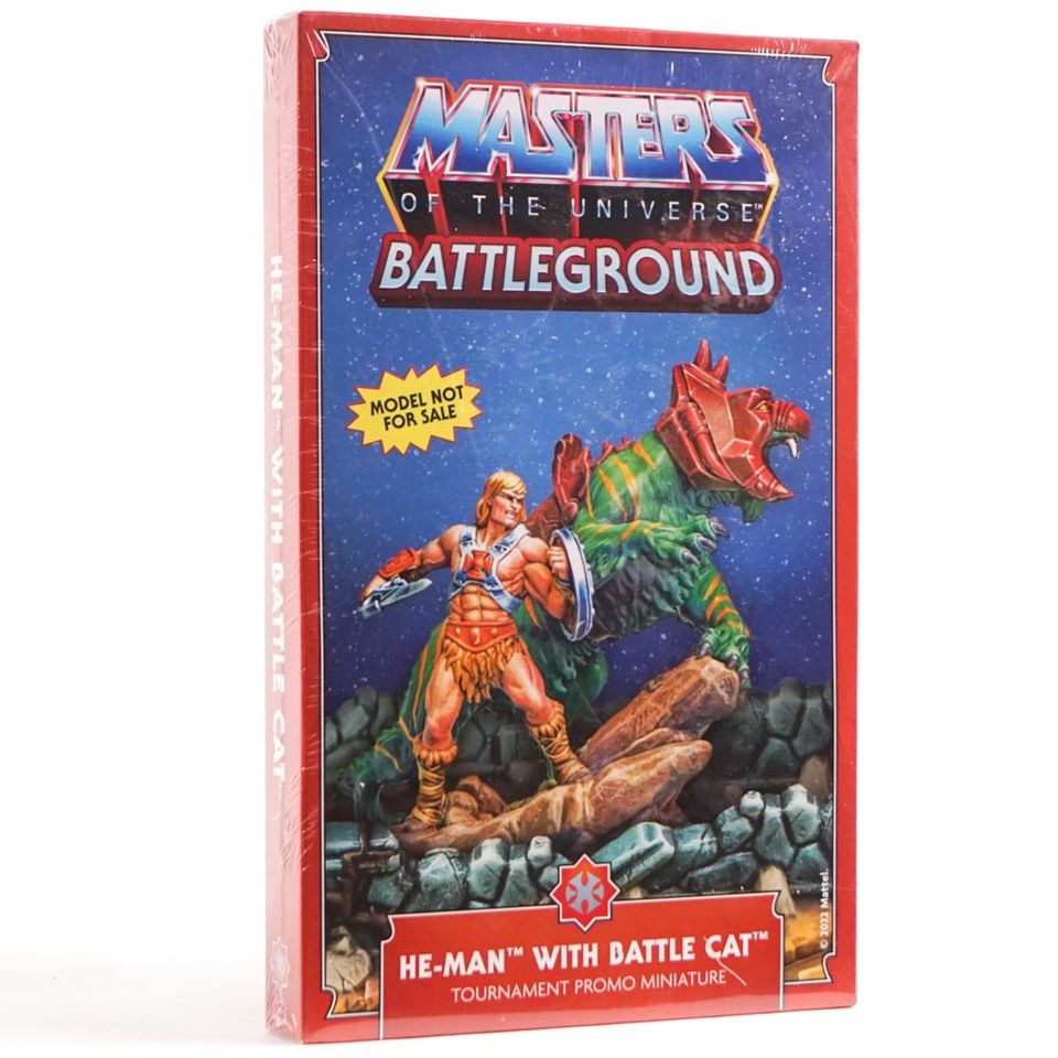 Masters of the Universe Battleground : He-Man with Battle Cat (Ext) image