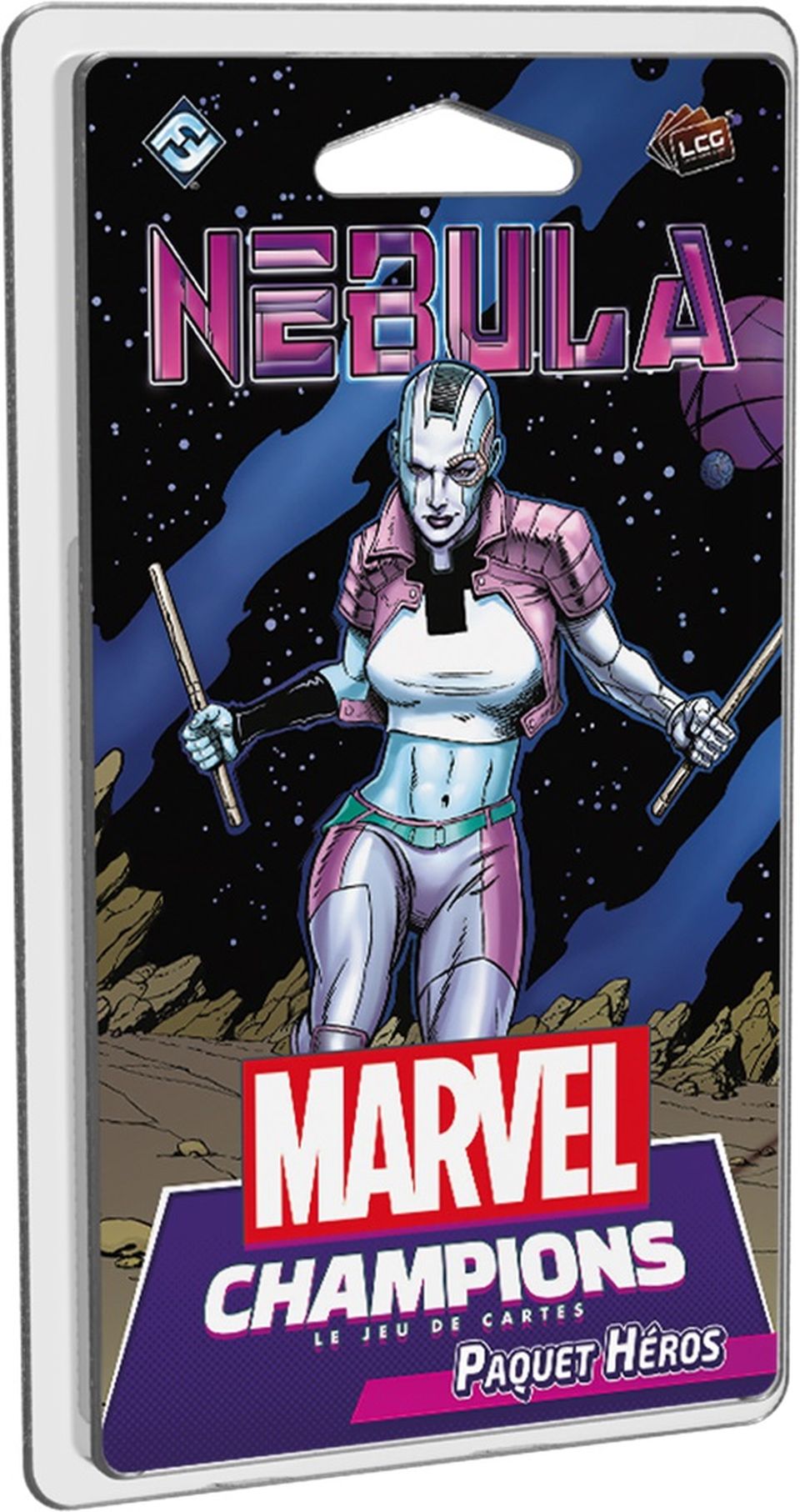 Marvel Champions : Le jeu de cartes - Nebula (Paquet Héros) image