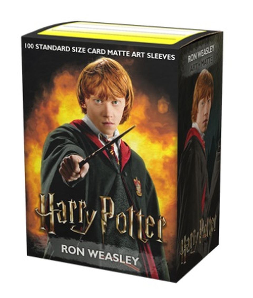 Protège-cartes : WizardingWorld Ron Weasley Std Matte Art Sleeves (100) image