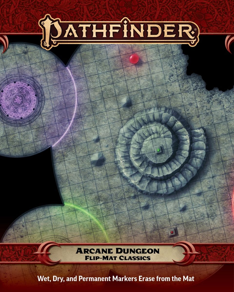 Pathfinder Flip-Mat Classics: Arcane Dungeon image