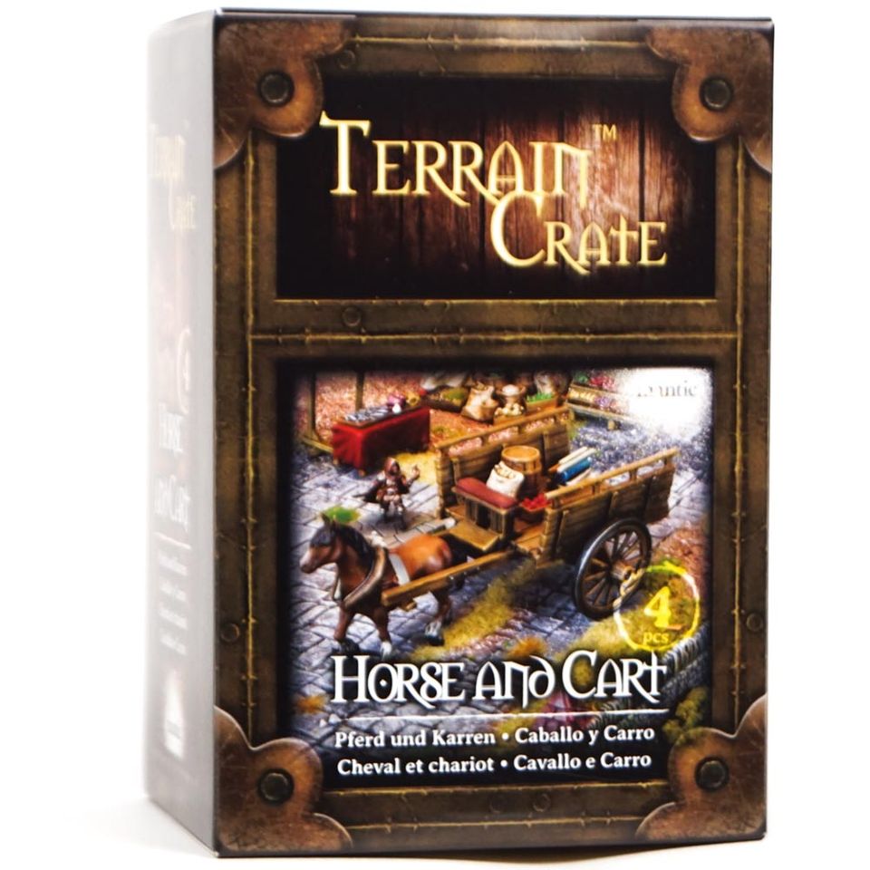 Terrain Crate: Horse and Cart / Cheval et chariot image