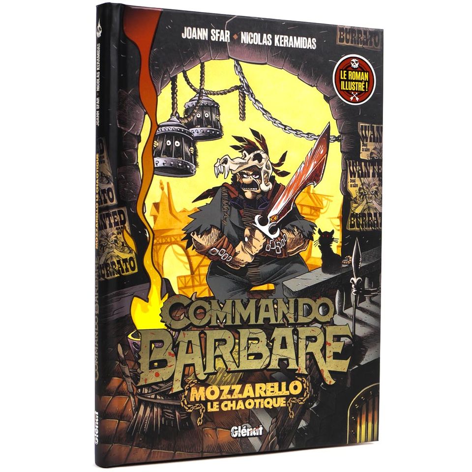 Commando Barbare - Mozzarello Le Chaotique (Roman illustré) image