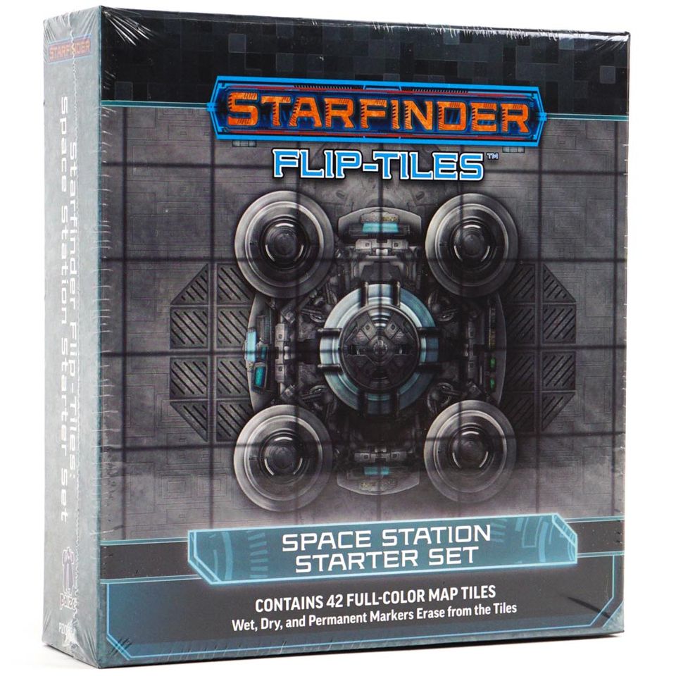 Starfinder Flip-Tiles: Space Station Starter Set image