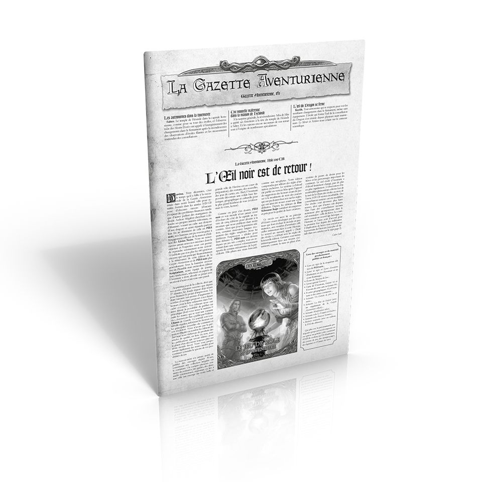 L'Oeil noir - Gazette Aventurienne n°0 image