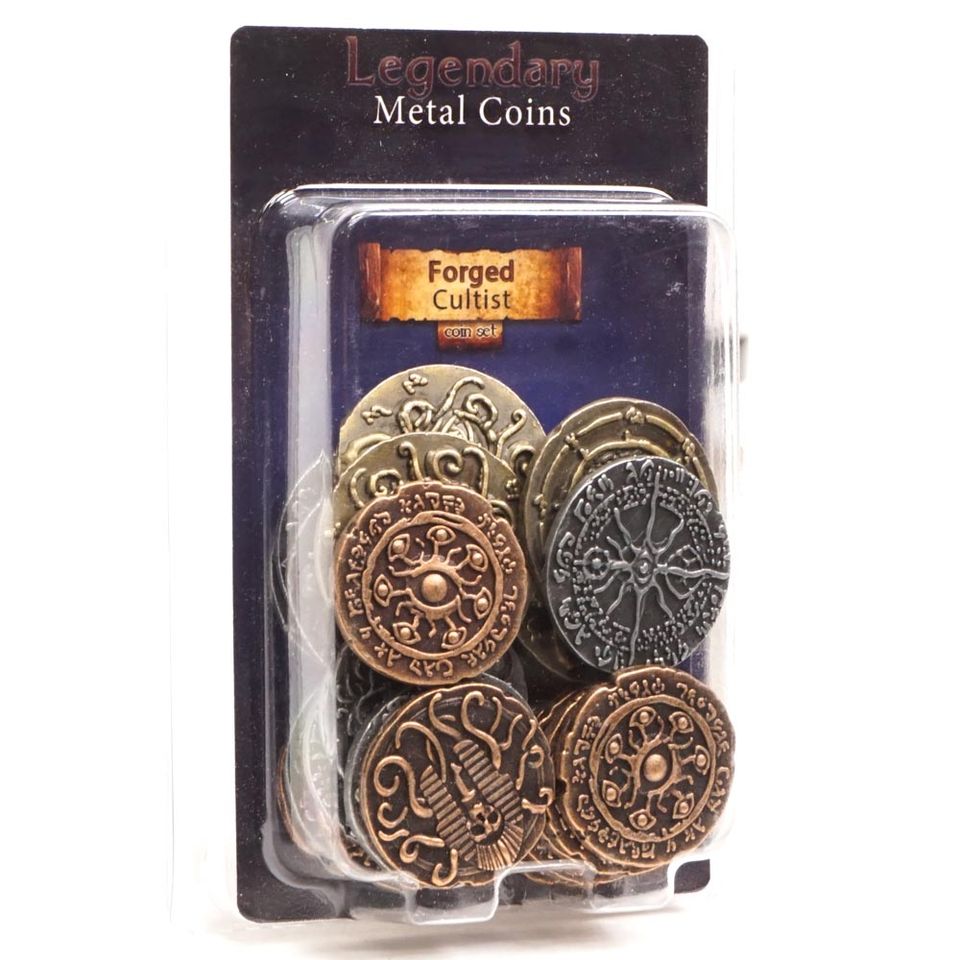 Legendary Metal Coins - Cultist coin set image