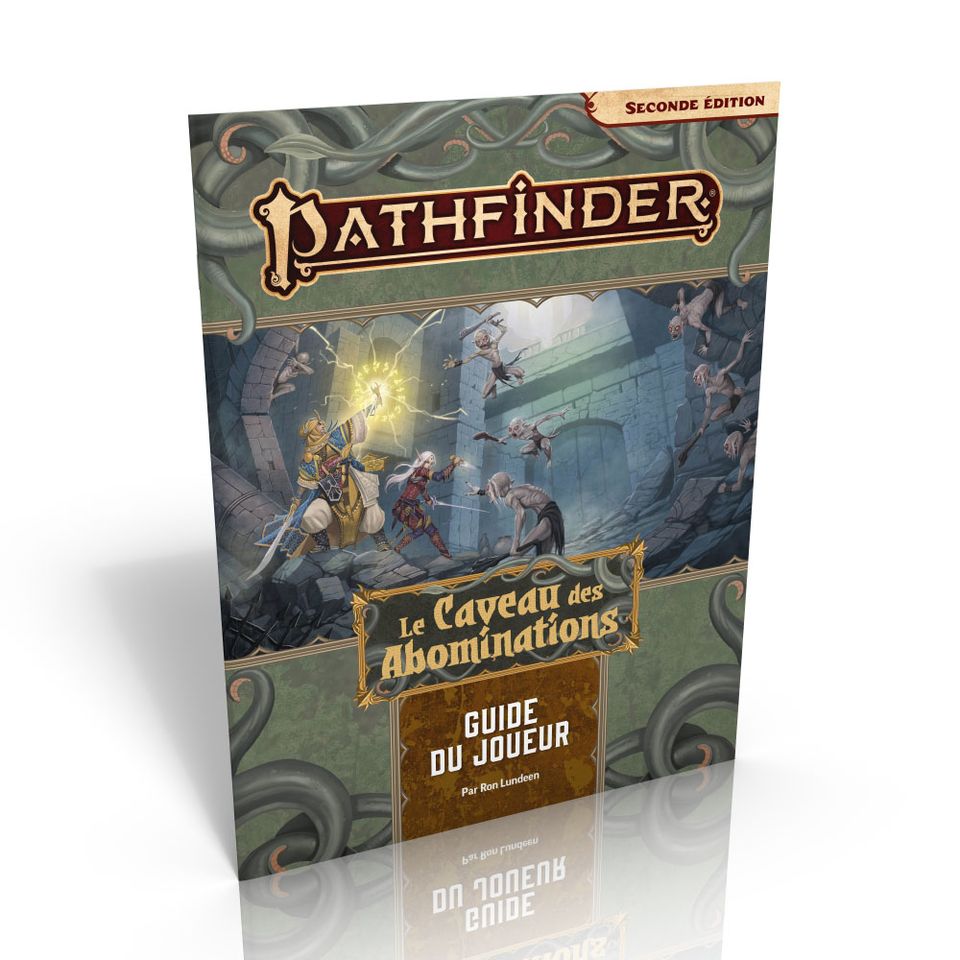 Pathfinder 2 - Le Caveau des Abominations Guide du joueur image