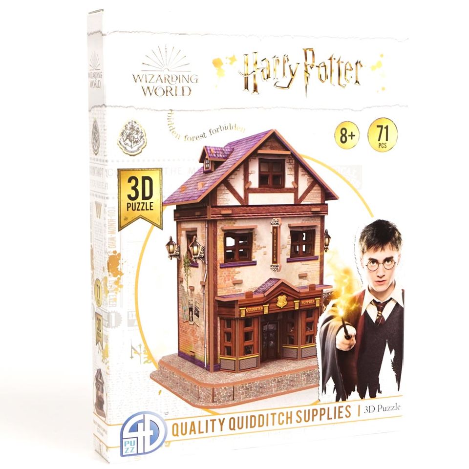 Harry Potter : Quality Quiddich Supplies / Boutique de Quidditch 3D Puzzle image