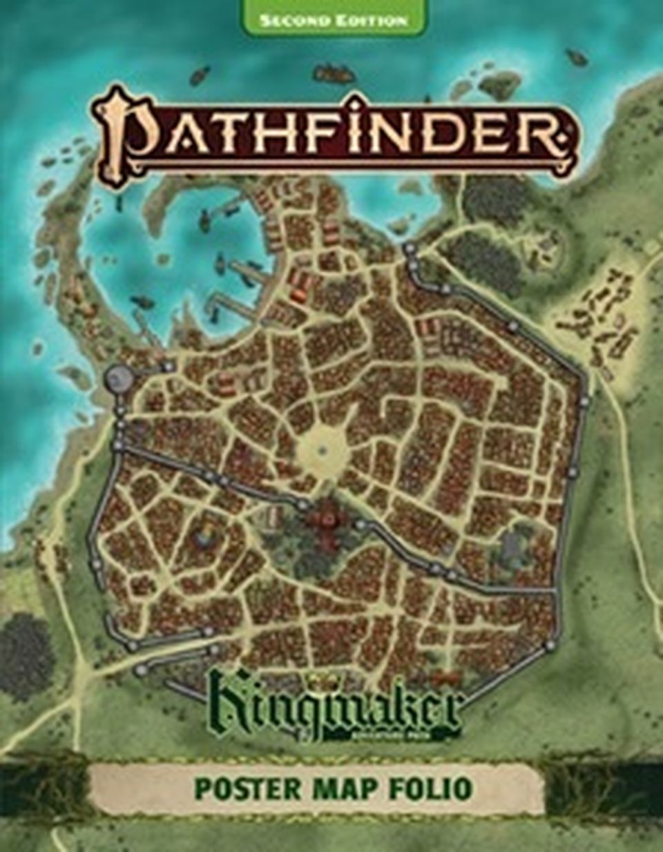 Pathfinder 2 - Kingmaker 10ème anniversaire - Poster Map Folio VO image