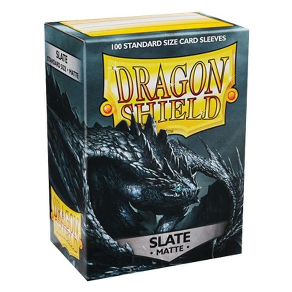 Protège-cartes Dragon Shield Slate Matte (100 standard 63x88 size sleeves) image