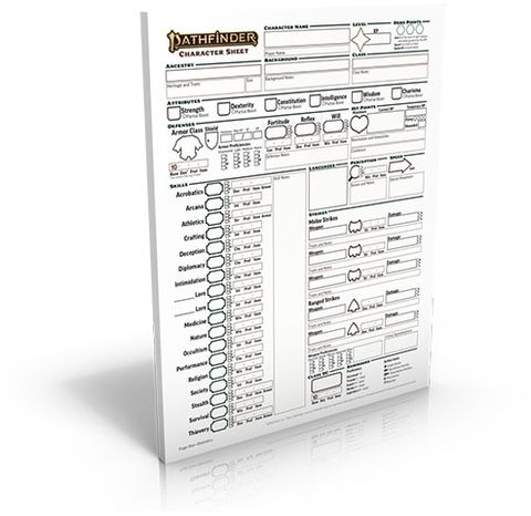 Pathfinder Seconde Édition - Écran du MJ (Paysage