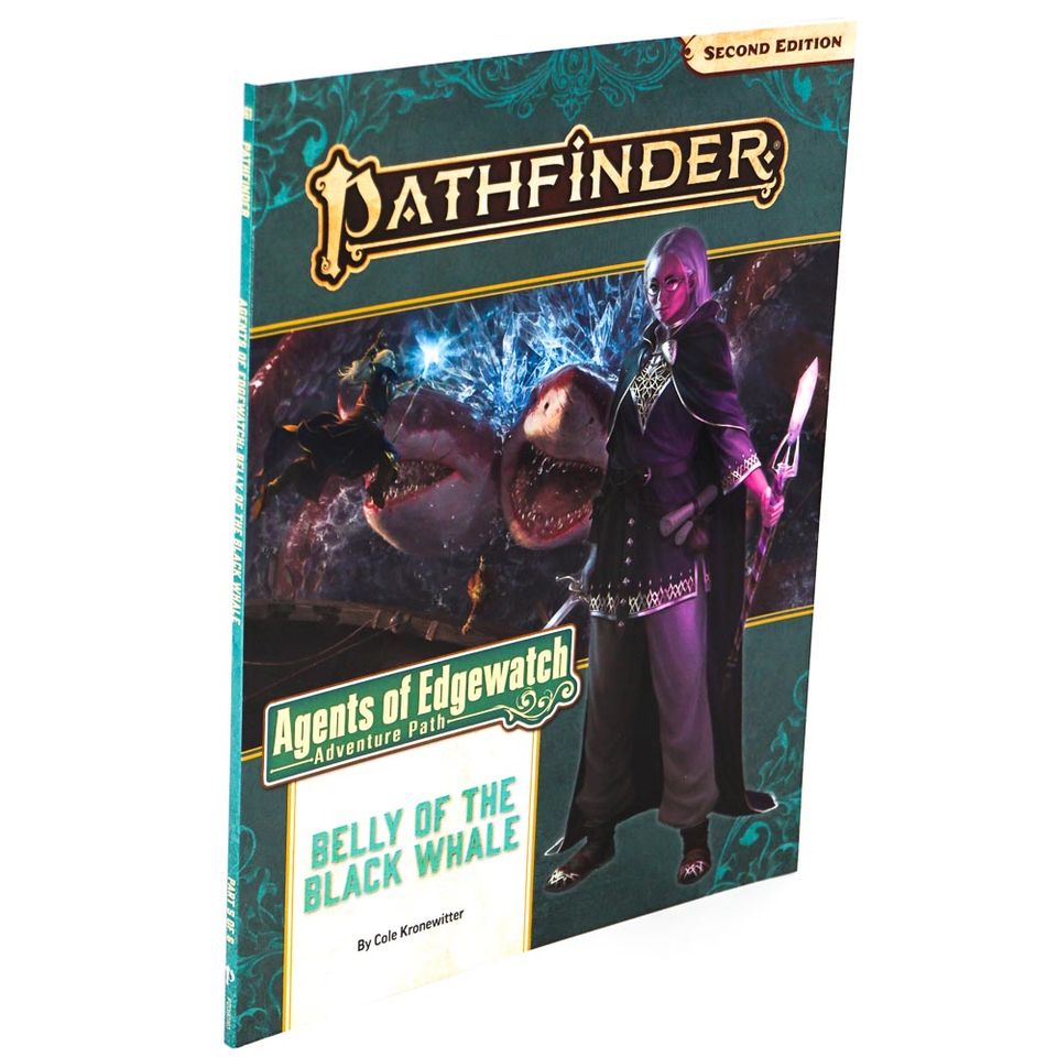 Pathfinder Second Edition AP #161: Belly of the Black Whale (Agents of Edgewatch 5 of 6) VO image