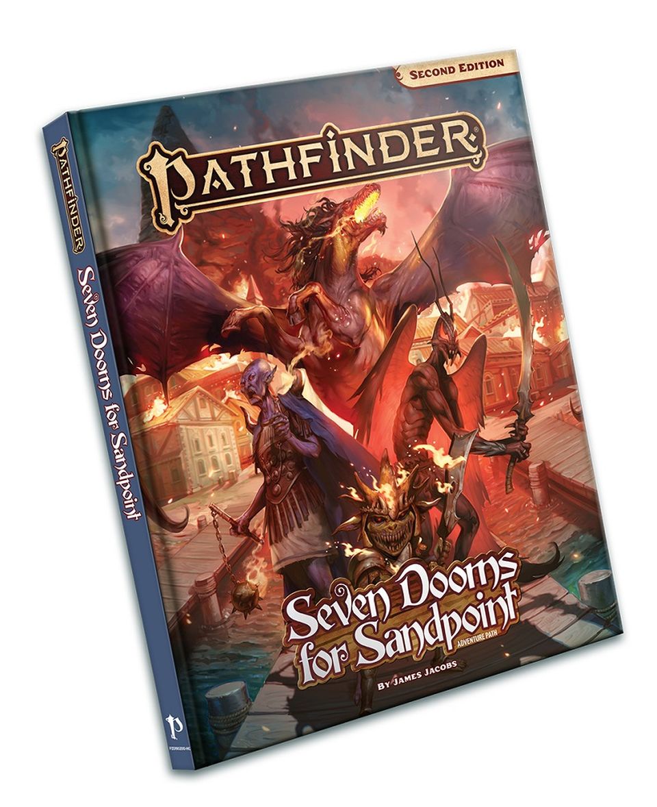 Pathfinder 2E: Seven Dooms for Sandpoint Hardcover VO image