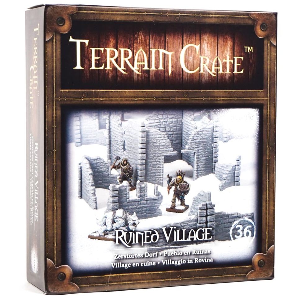 Terrain Crate: Ruined Village / Village en ruine image