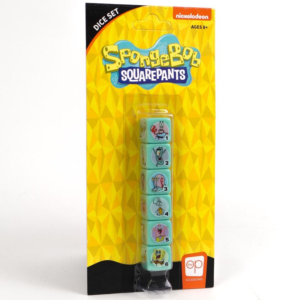 Set de dés : Sponge Bob Squarepants / Bob l'Eponge image