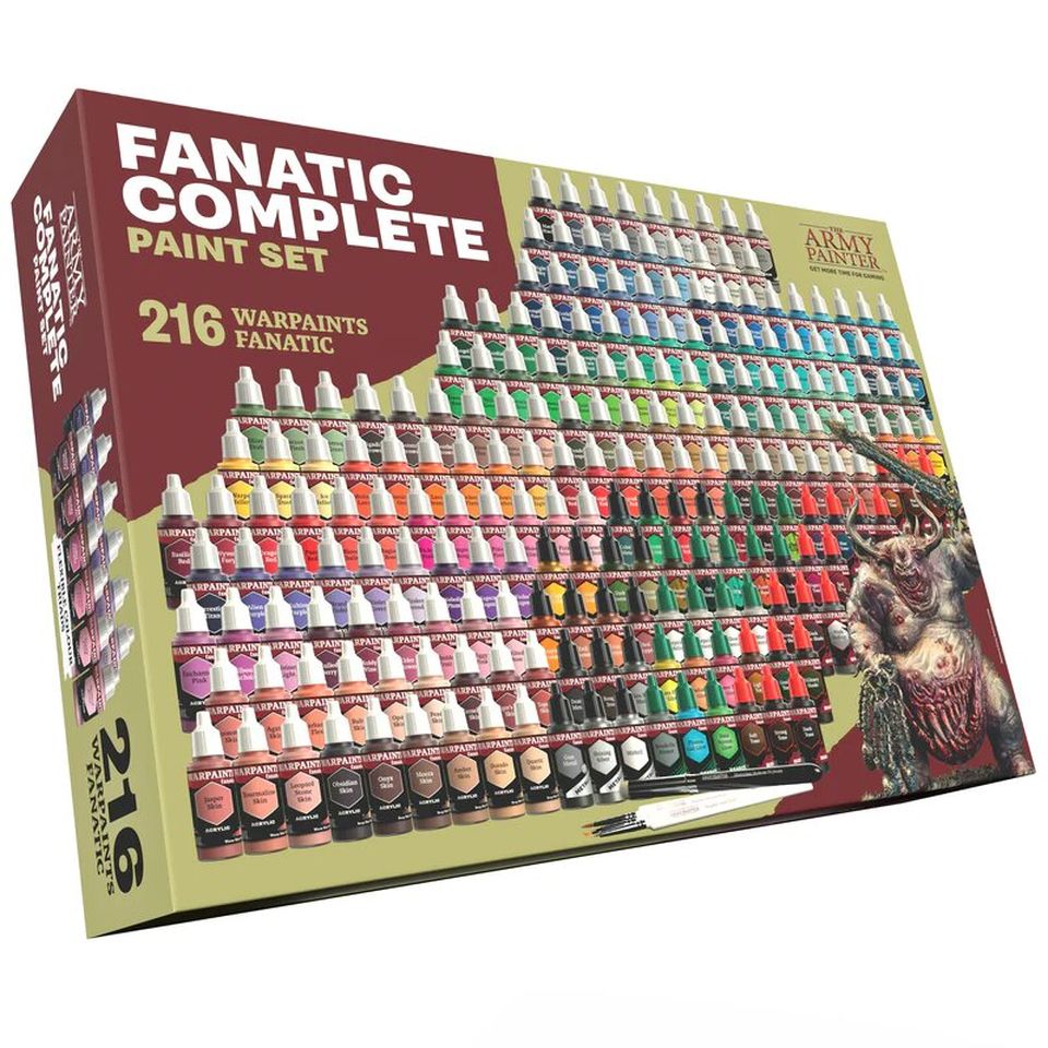 Army Painter: Warpaints Fanatic Complete Paint Set image