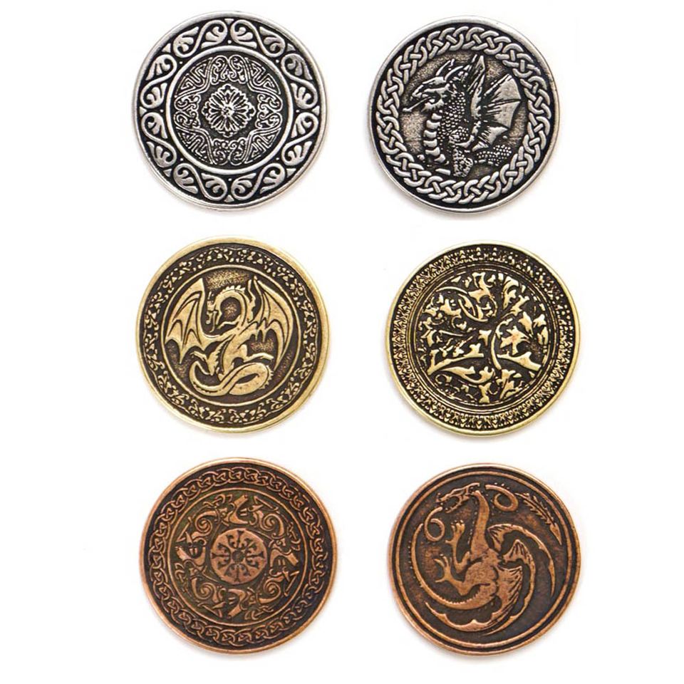 Legendary Metal Coins - Dragon Coin Set image