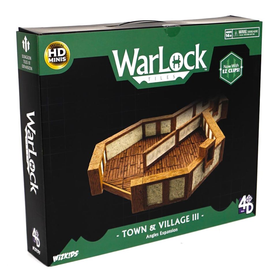 WarLocK Tiles: Town & Village III - Angles Expansion image