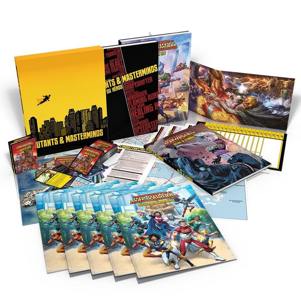 Mutants & Masterminds - Pack de lancement complet COLLECTOR image