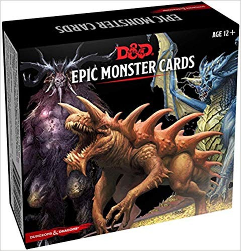 Dungeons & Dragons 5th Edition: Epic Monsters Cards VO image