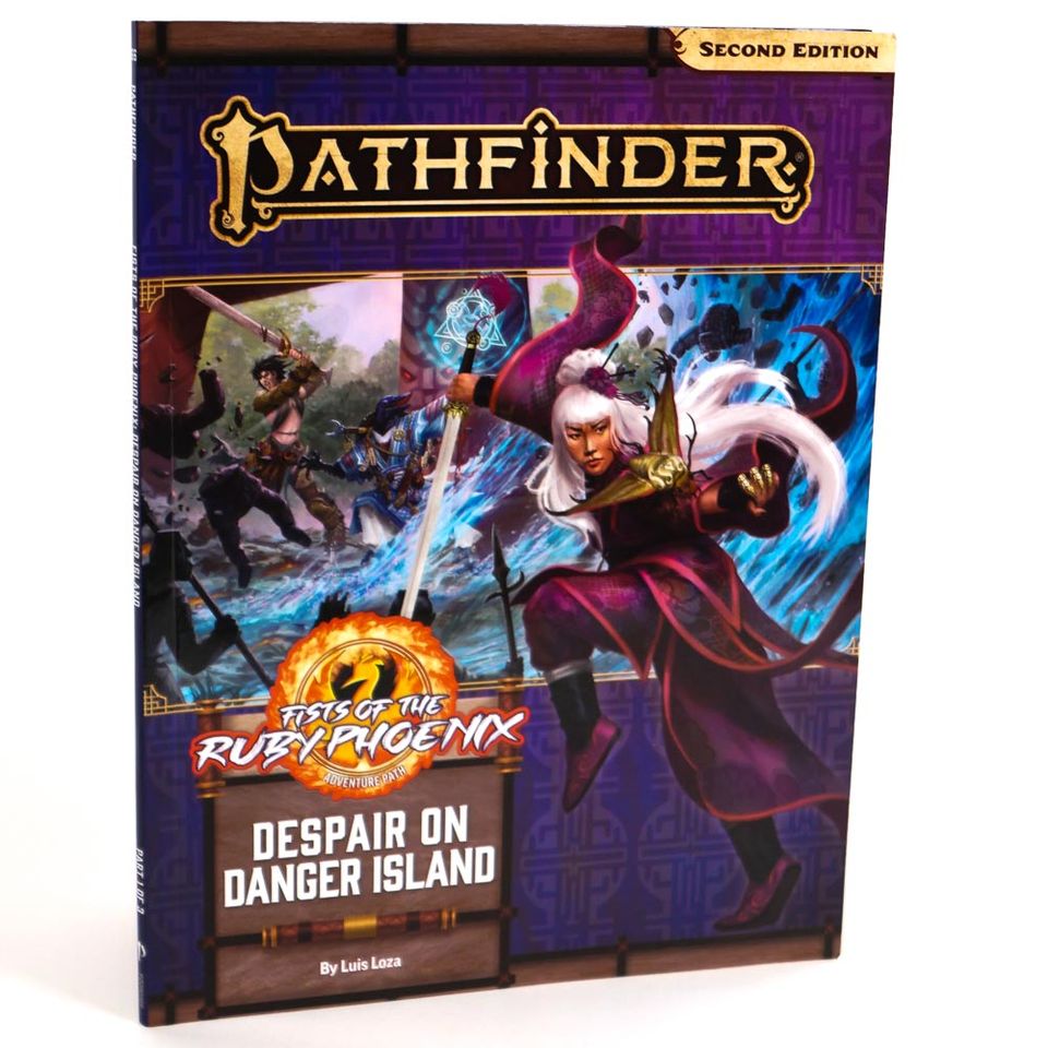 Pathfinder Adventure Path #166: Despair on Danger Island (Fists of the Ruby Phoenix 1 of 3) VO image