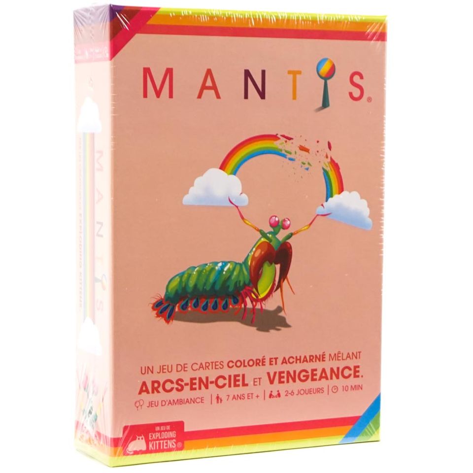 Mantis Un jeu de cartes d'arcs-en-ciel et de vengeance. 
