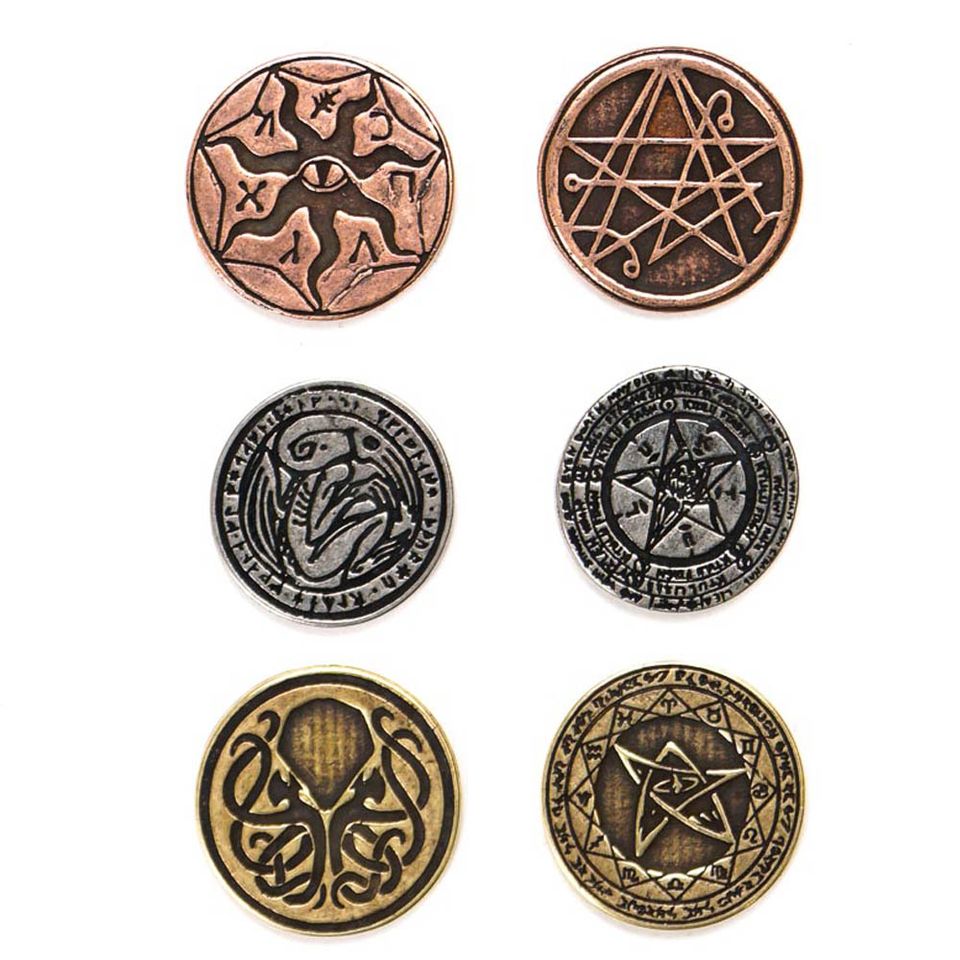 Legendary Metal Coins - Cthulhu Coin Set image