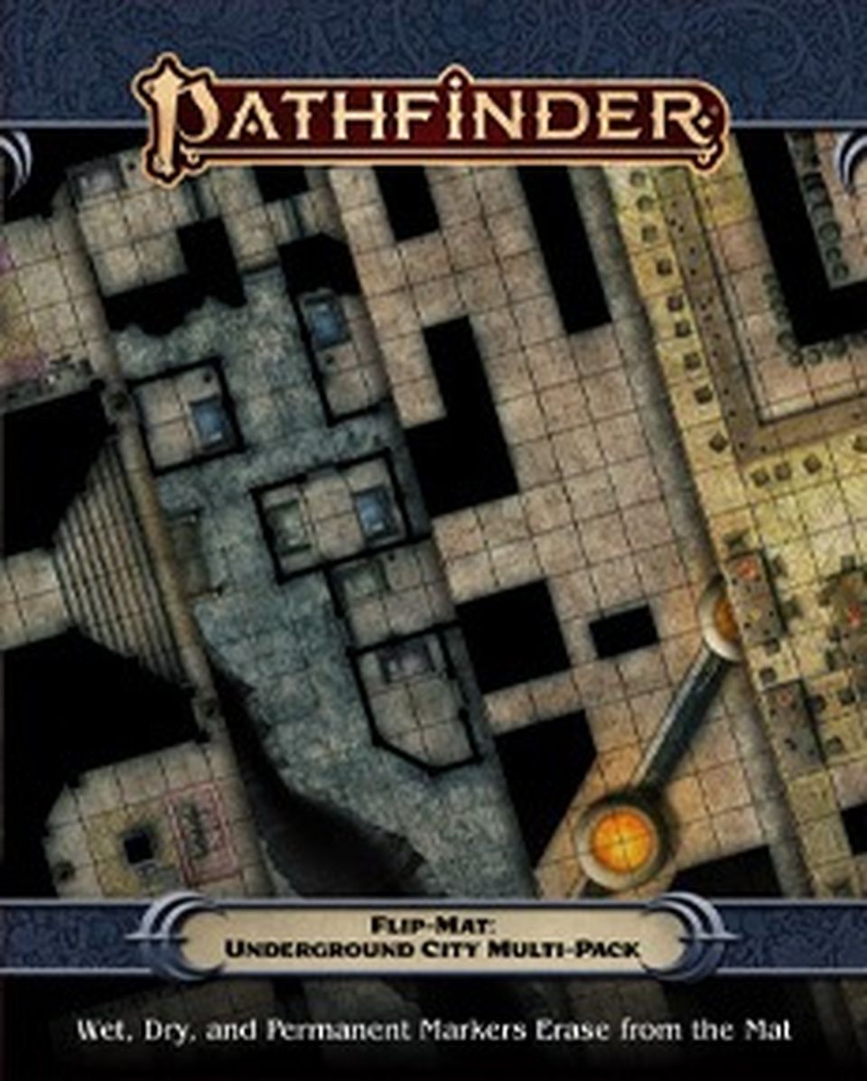 Pathfinder Flip-Mat: Underground City Multi-Pack image