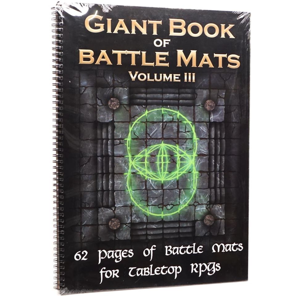 Giant Book of Battle Mats - Vol 3 Format A3 image