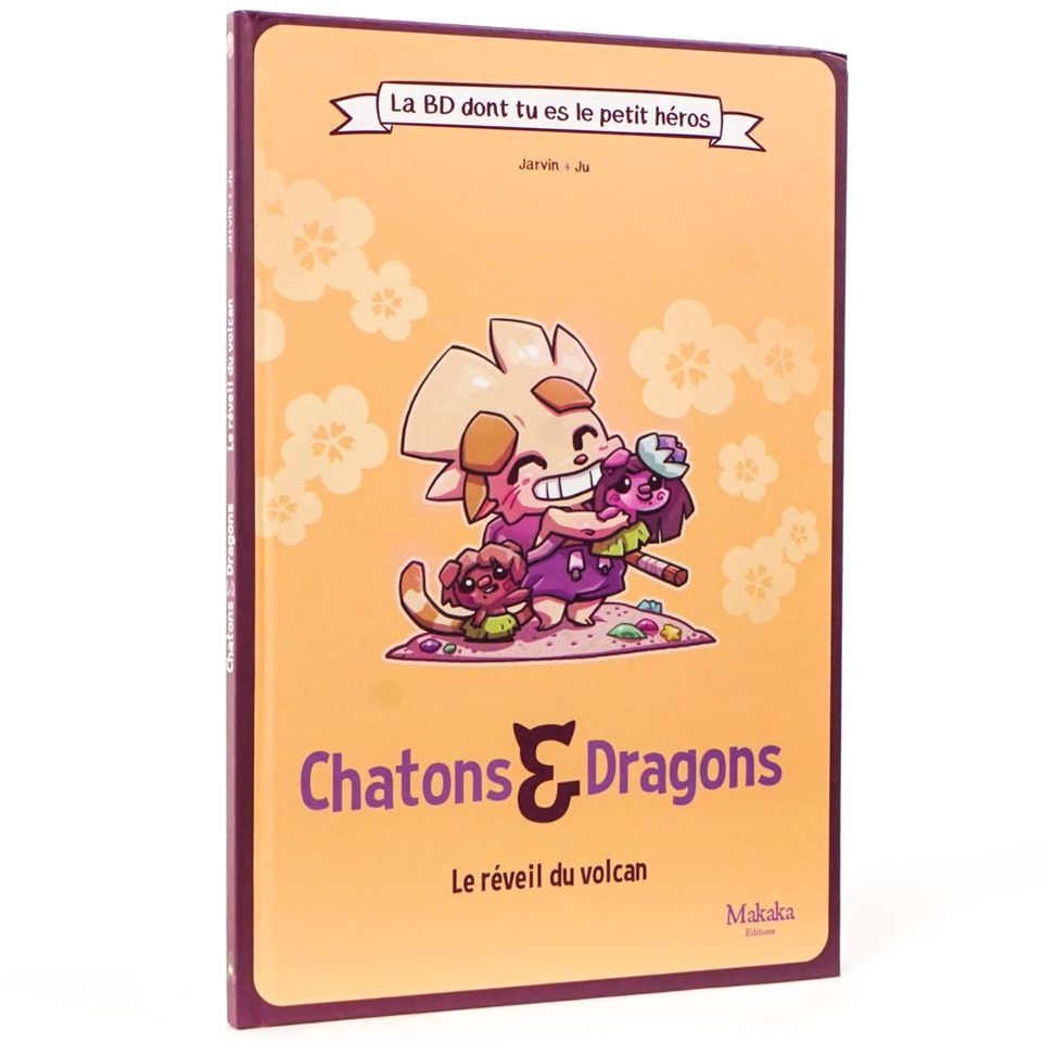 Chatons et Dragons 3 – Le Réveil du Volcan : La BD dont tu es le Petit Héros image