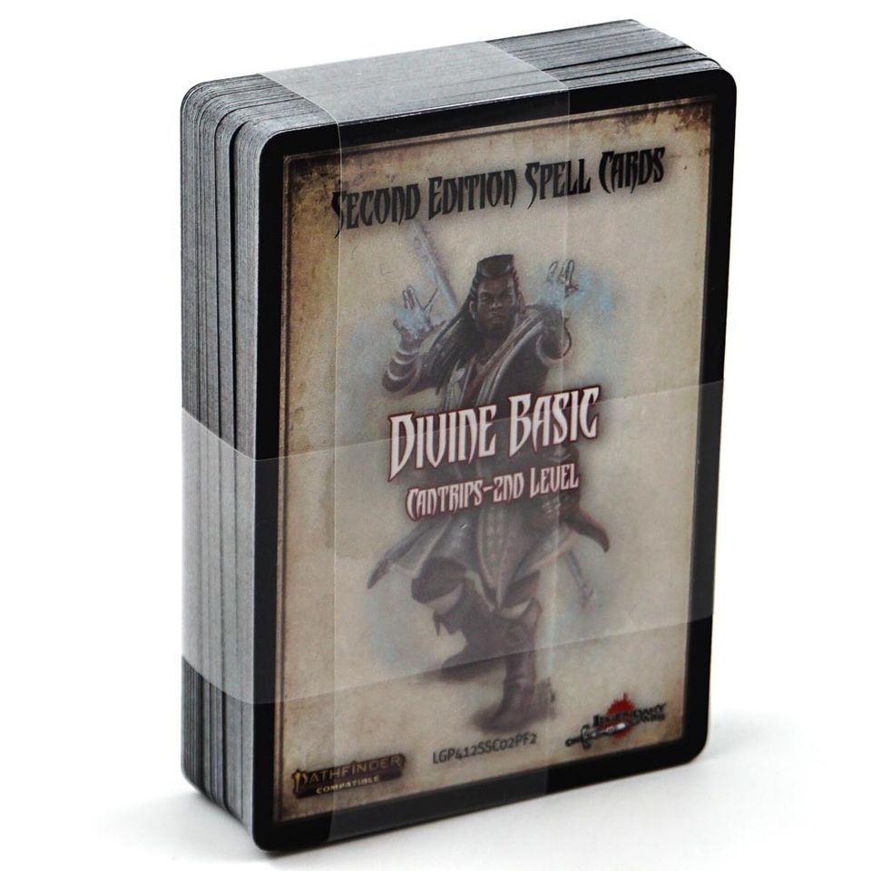 Pathfinder Second Edition Spell Cards: Divine Basic VO image